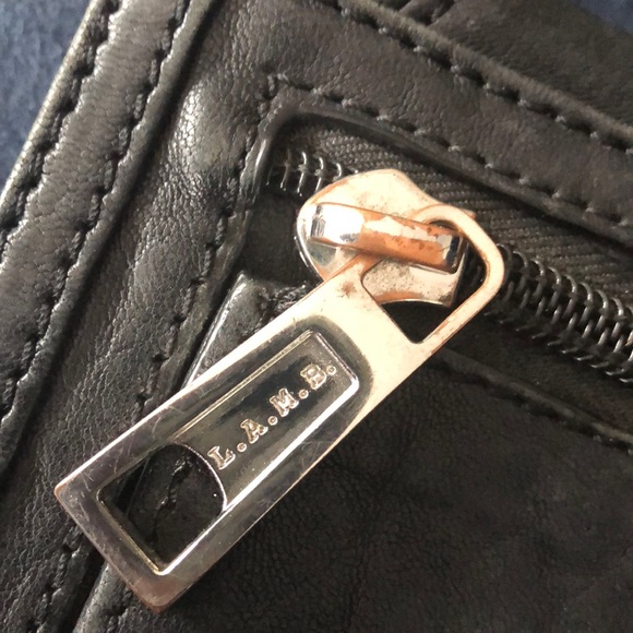 LAMB black leather wallet - Picture 3 of 10